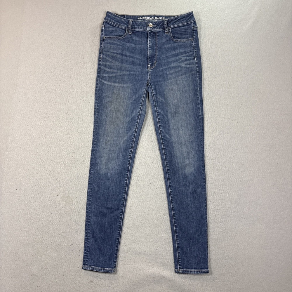 American Eagle AEO Super Stretch Super Hi Rise Jegging Jean Women Size 8R